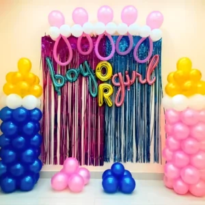 Baby Shower Milk Bottle Theme Decoration